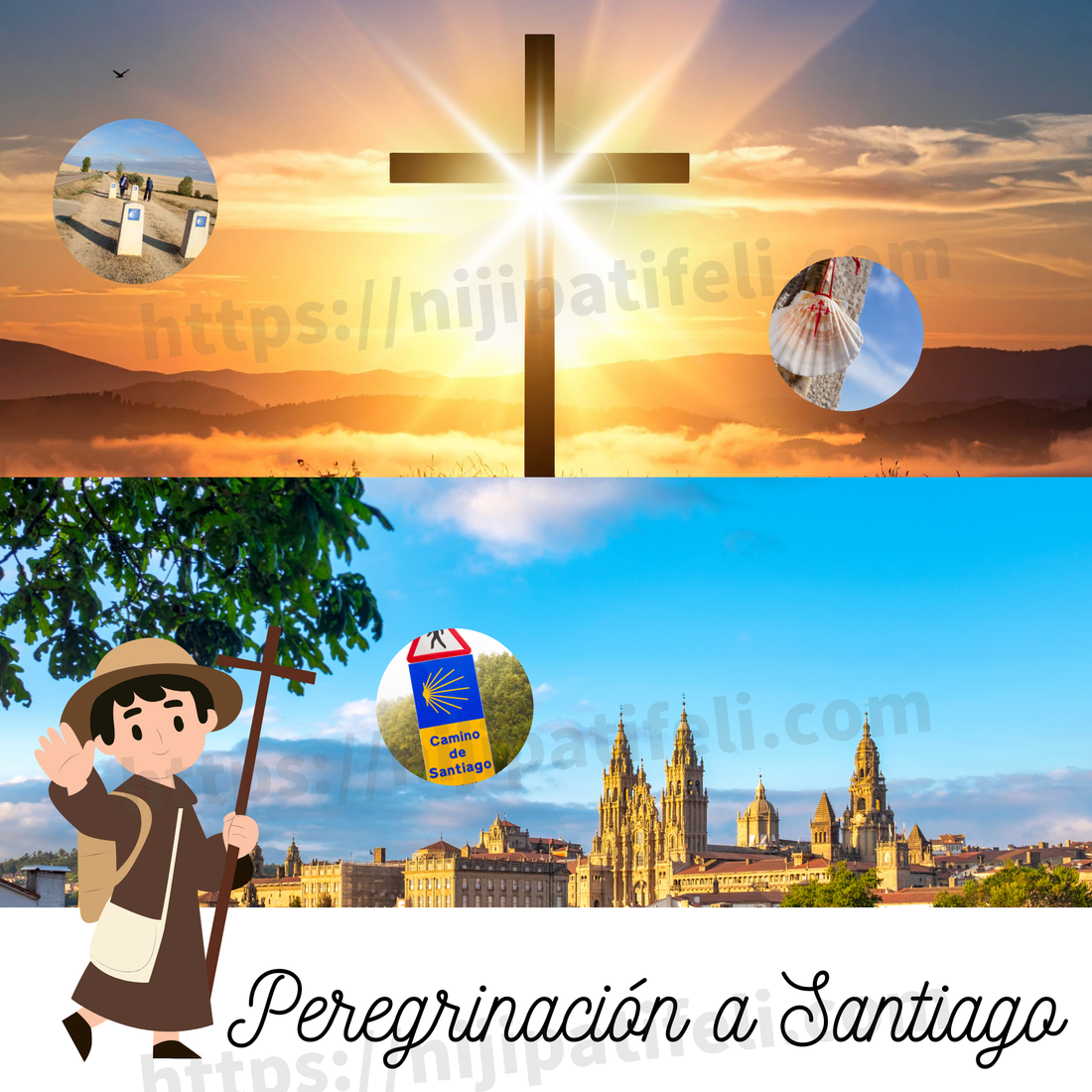 巡礼・サンティアゴと「Paz y Amor（平和と愛）」